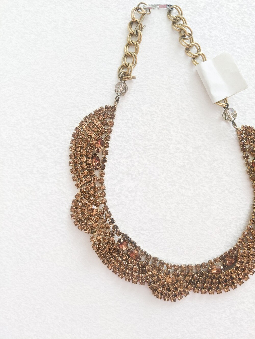 Vintage Copper Gold Necklace